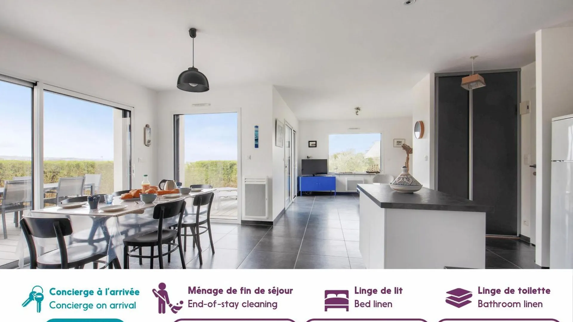 Vakantiehuis Vue Mer - Maison Neuve Avec Jardin Erquy